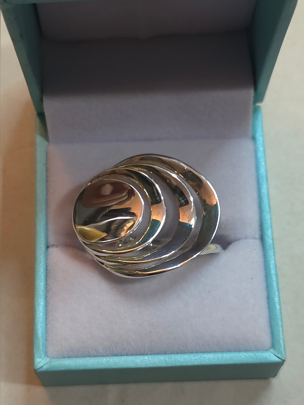 RLM STUDIOS ROBERT LEE MORRIS STERLING SILVER 925 DESIGNER RING ADJUSTABLE SIZE
